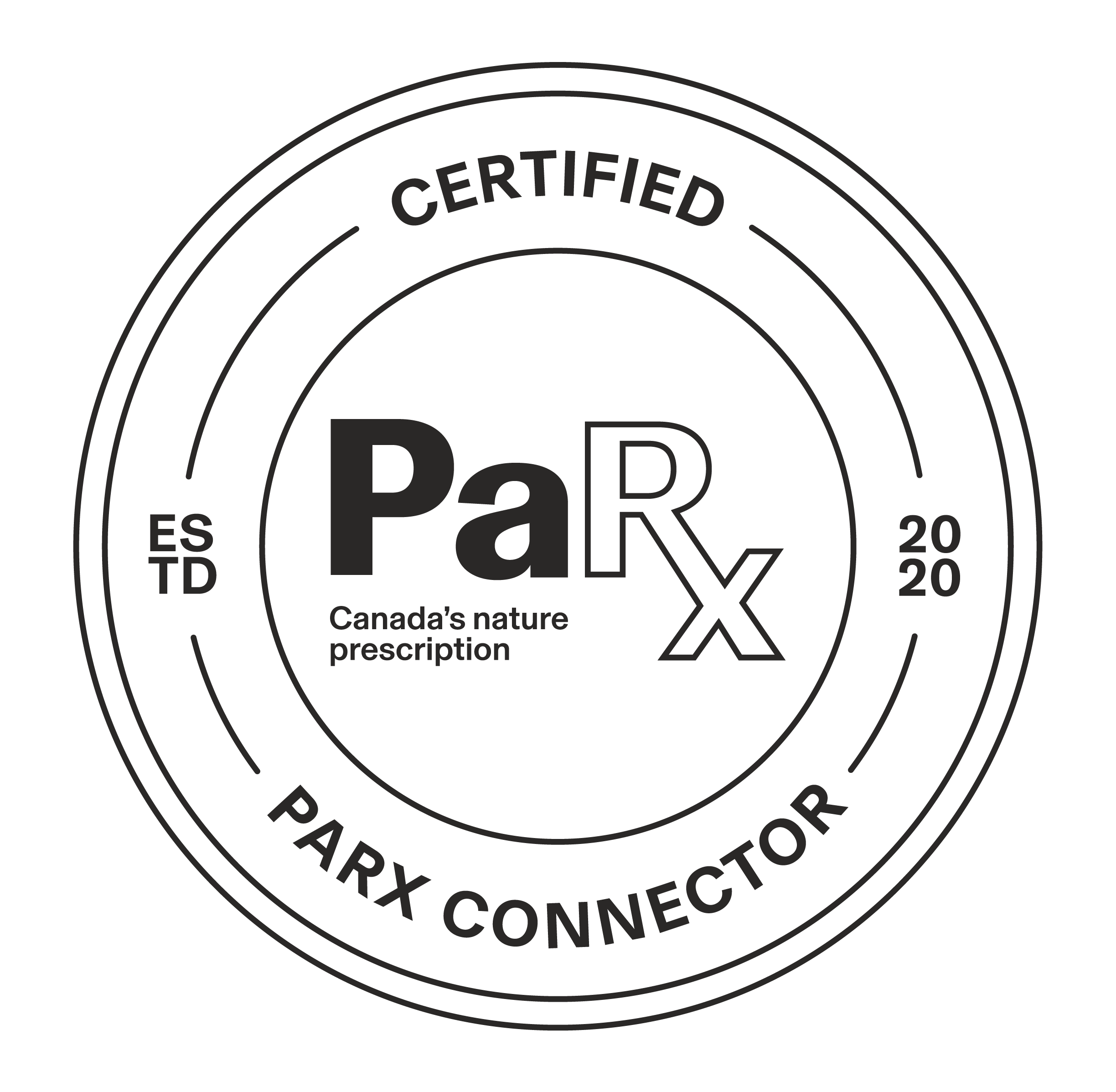 certification badge for Parks Prescription Connector